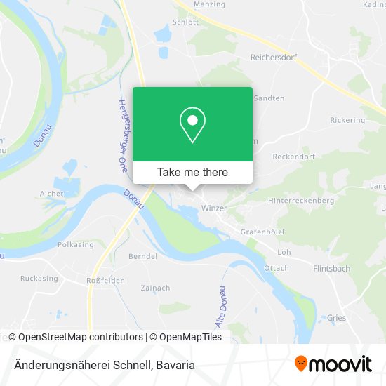 Änderungsnäherei Schnell map