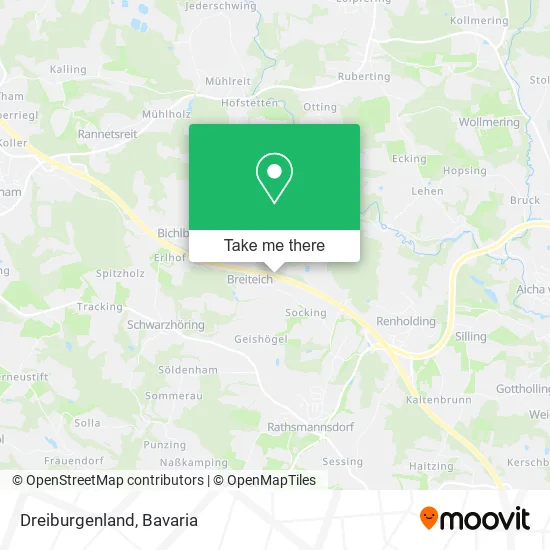 Карта Dreiburgenland