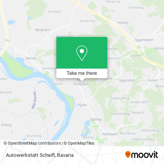 Autowerkstatt Scheifl map