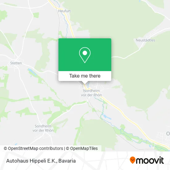 Карта Autohaus Hippeli E.K.