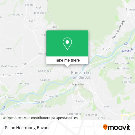Карта Salon Haarmony
