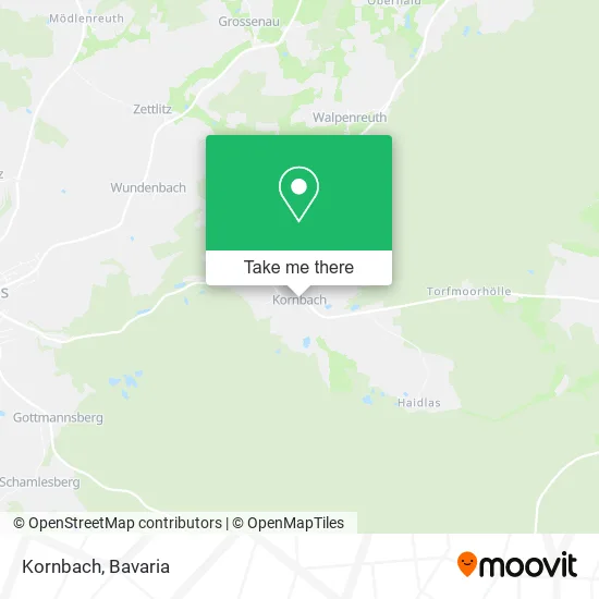 Карта Kornbach