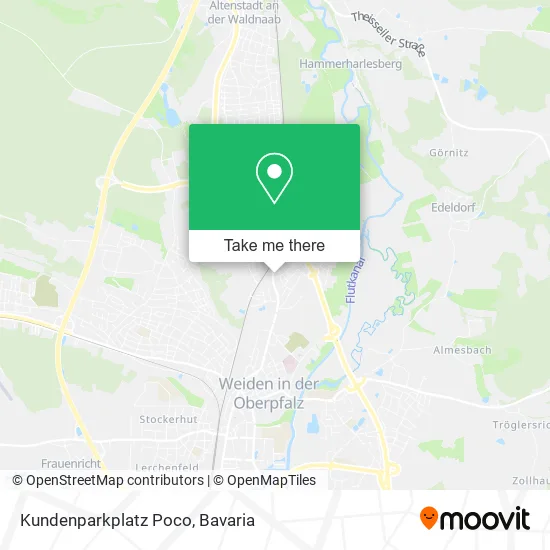 Карта Kundenparkplatz Poco
