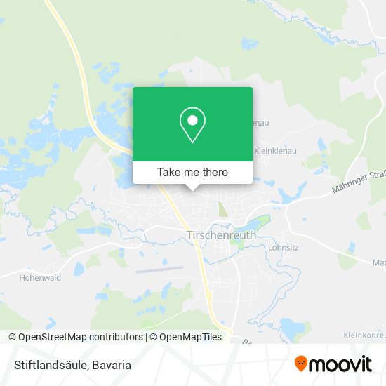 Карта Stiftlandsäule