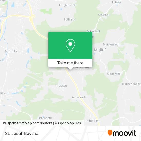 Карта St. Josef