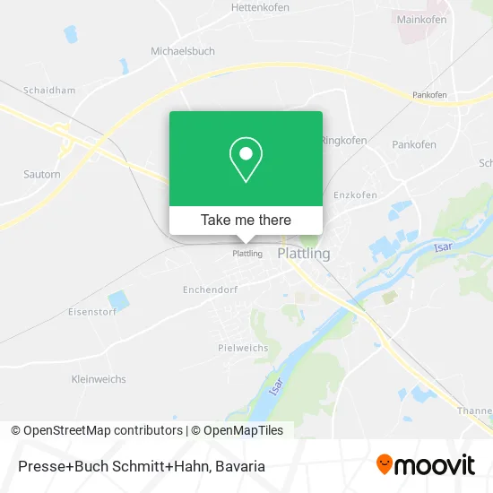 Карта Presse+Buch Schmitt+Hahn