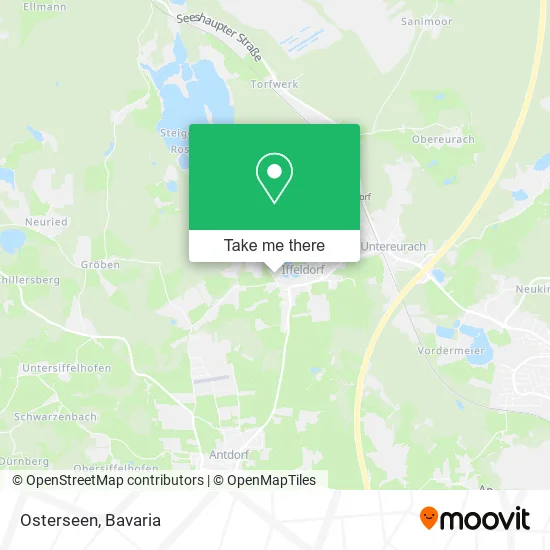 Карта Osterseen