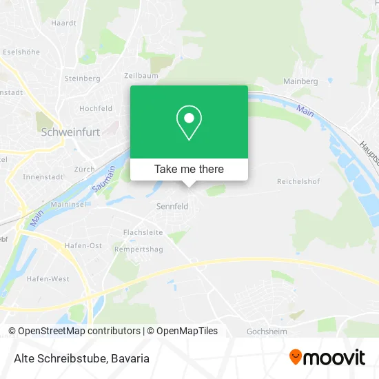 Карта Alte Schreibstube