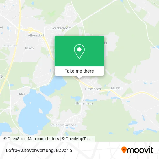 Карта Lofra-Autoverwertung