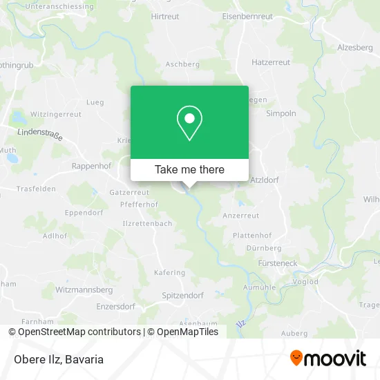 Карта Obere Ilz