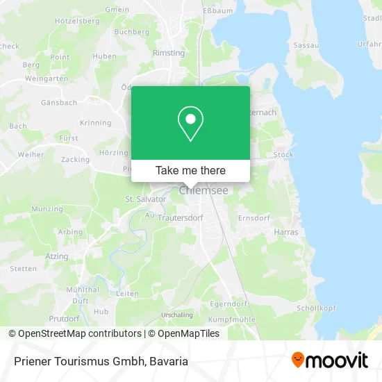 Карта Priener Tourismus Gmbh