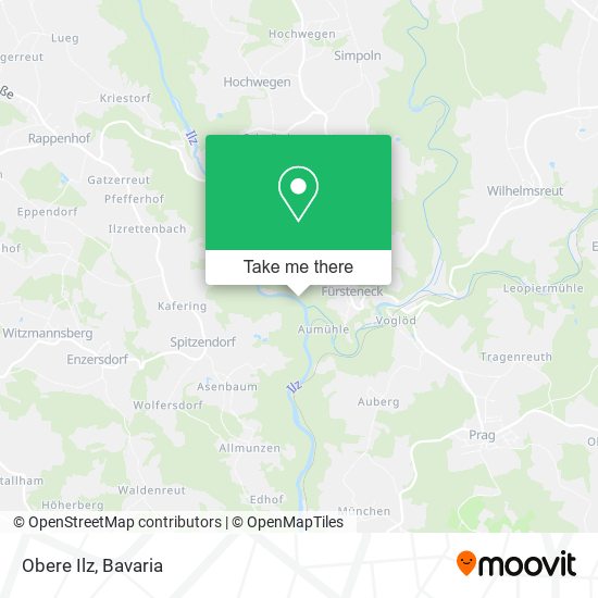 Карта Obere Ilz