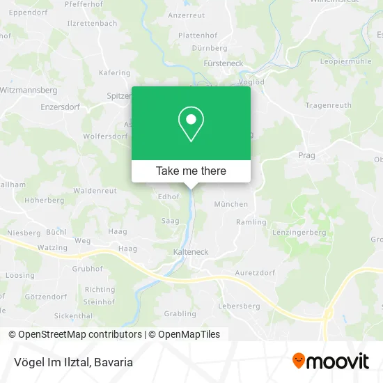 Карта Vögel Im Ilztal