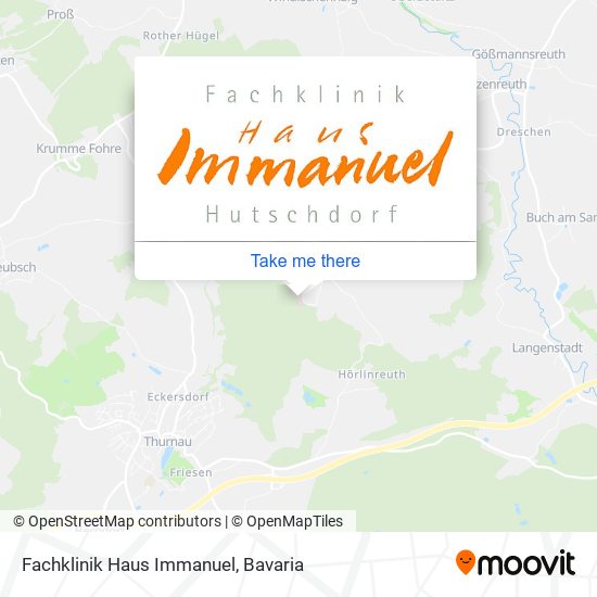 Fachklinik Haus Immanuel map