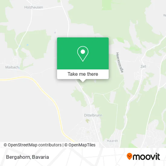 Карта Bergahorn