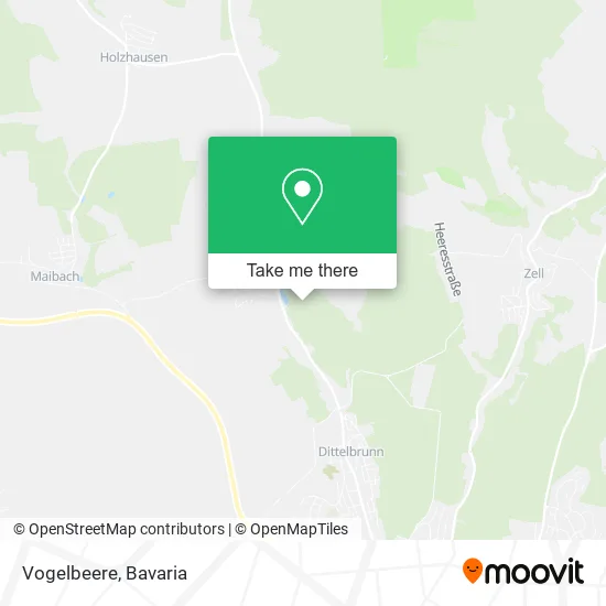 Карта Vogelbeere