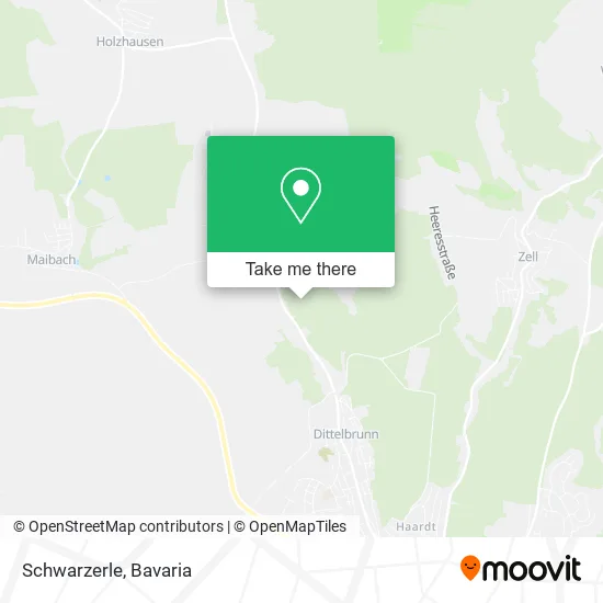 Карта Schwarzerle