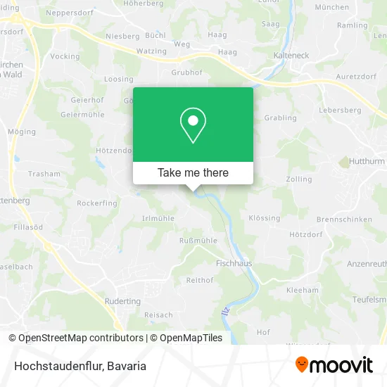 Карта Hochstaudenflur