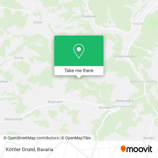 Köttler Grund map