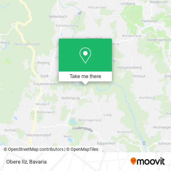 Карта Obere Ilz