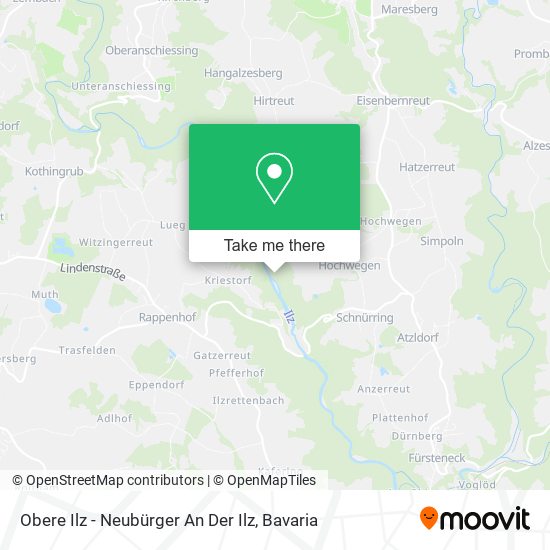 Obere Ilz - Neubürger An Der Ilz map