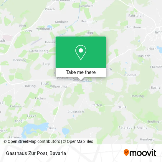 Карта Gasthaus Zur Post