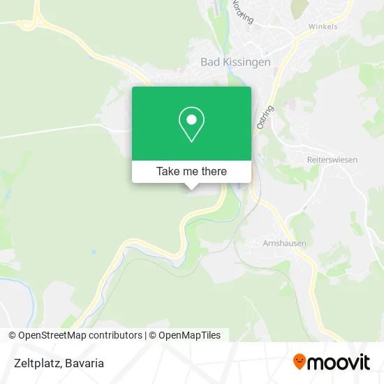 Карта Zeltplatz