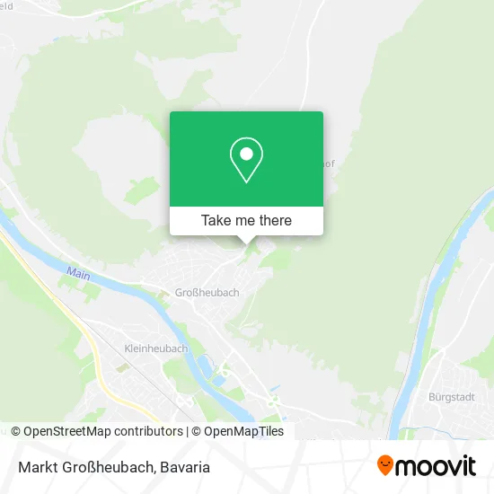 Карта Markt Großheubach