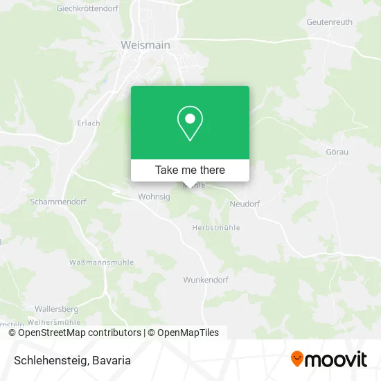 Карта Schlehensteig