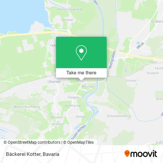 Карта Bäckerei Kotter