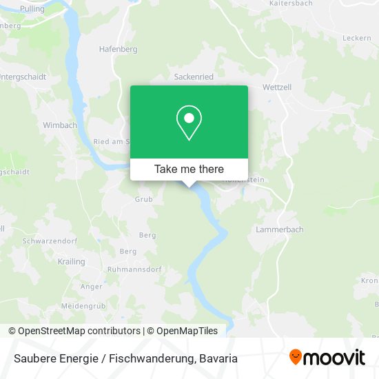 Saubere Energie / Fischwanderung map