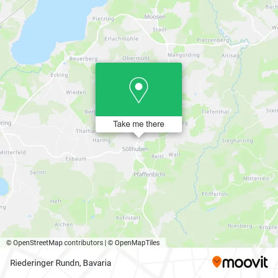 Карта Riederinger Rundn