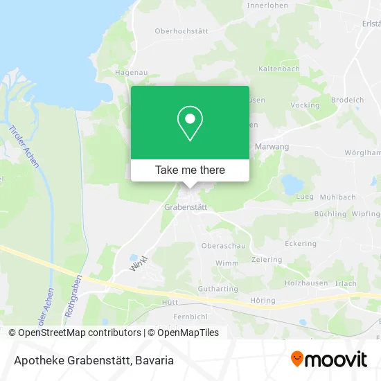 Карта Apotheke Grabenstätt
