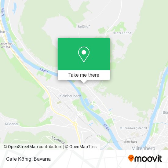 Карта Cafe König