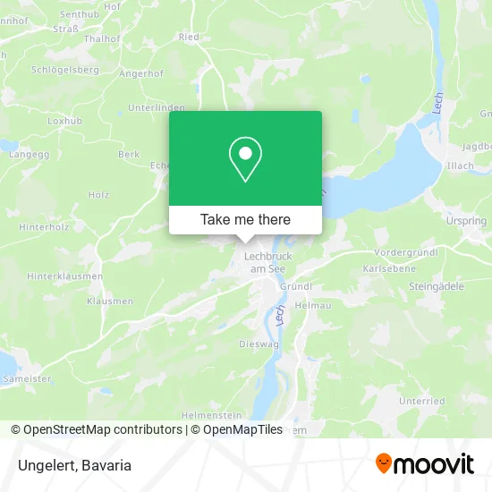 Карта Ungelert