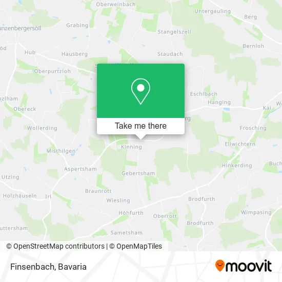 Карта Finsenbach