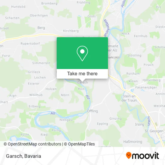 Карта Garsch