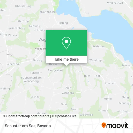 Карта Schuster am See