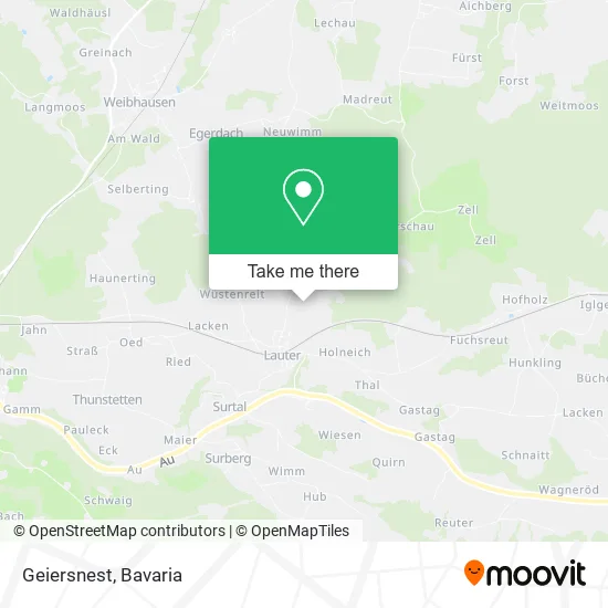 Карта Geiersnest