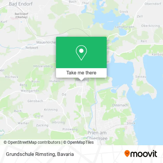 Карта Grundschule Rimsting