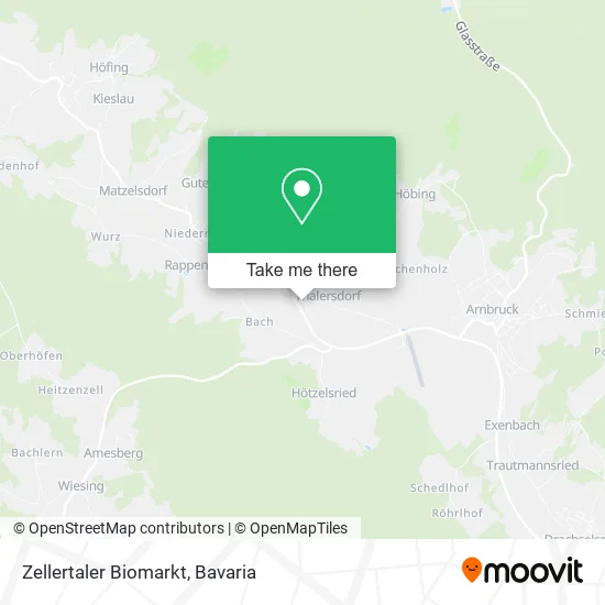 Карта Zellertaler Biomarkt