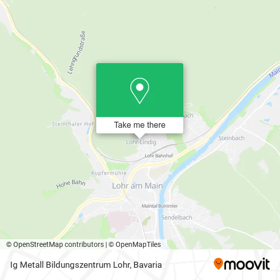 Карта Ig Metall Bildungszentrum Lohr