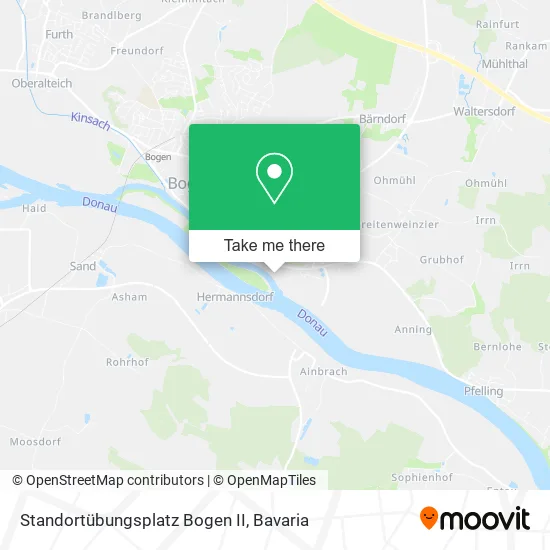 Карта Standortübungsplatz Bogen II