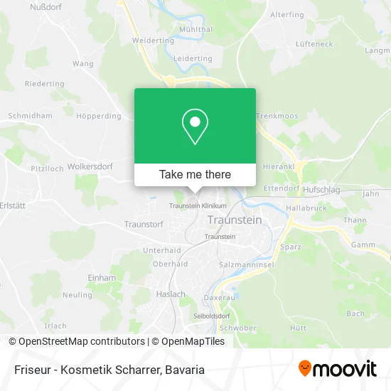 Карта Friseur - Kosmetik Scharrer