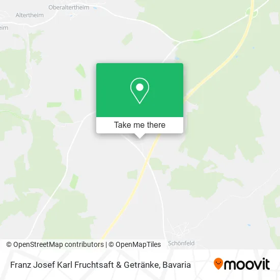 Карта Franz Josef Karl Fruchtsaft & Getränke