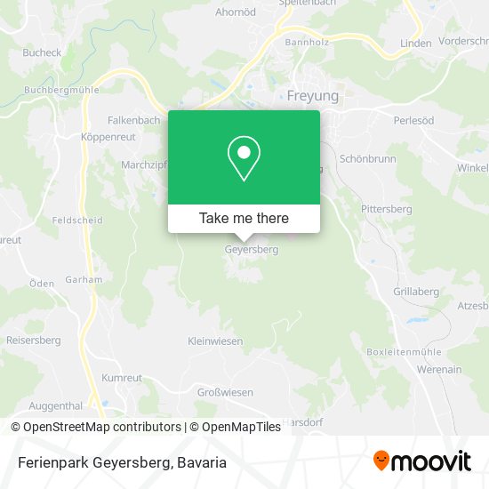 Карта Ferienpark Geyersberg