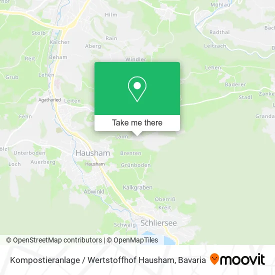 Kompostieranlage / Wertstoffhof Hausham map