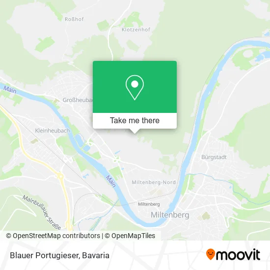 Карта Blauer Portugieser