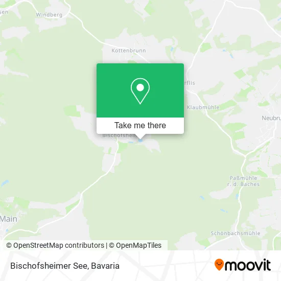 Карта Bischofsheimer See