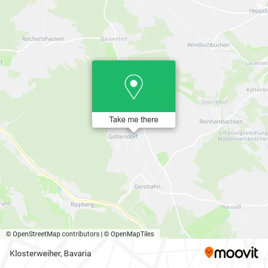 Карта Klosterweiher